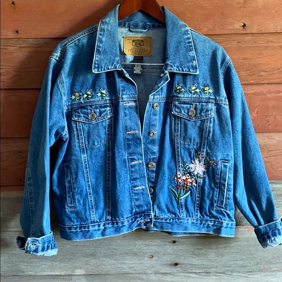Route 66 Jackets & Blazers - Vintage Jean Jacket! 1990’s! Size Large!